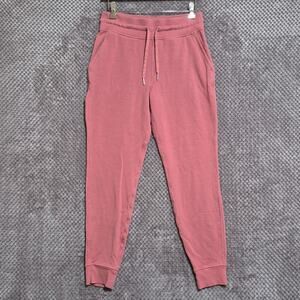 Women's Dusty Rose Jogger Pants with Drawstring